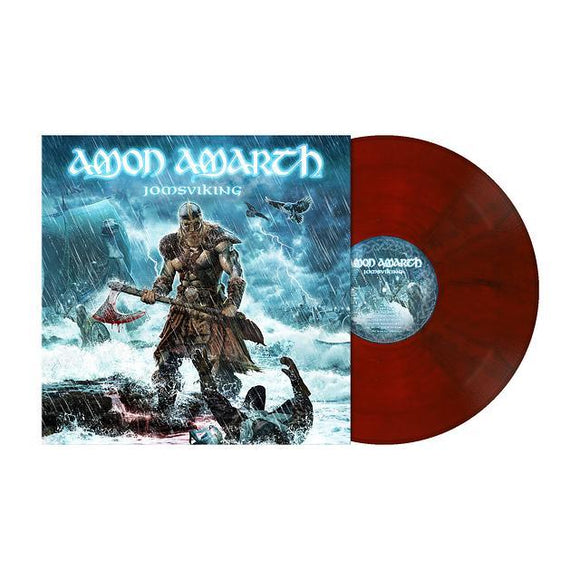 Amon Amarth - Jomsviking (Ruby Red Marbled Vinyl) - uusi LP