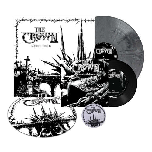 Crown The - Crown of Thorns (Iron Grey Vinyl LP + 7