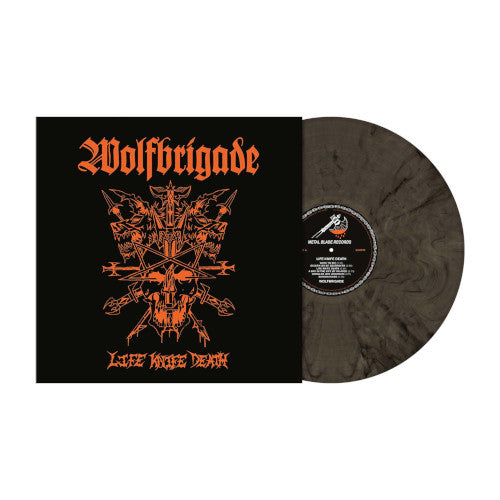 Wolfbrigade - Life Knife Death (Grey Marbled Vinyl LP) - uusi LP