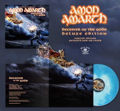 Amon Amarth - Deceiver Of The Gods (Blue Marbled Vinyl LP) - uusi LP