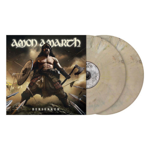 Amon Amarth - Berserker (2 LP Beige Marbled Vinyl) - uusi LP