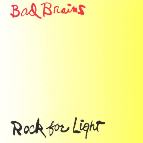 Bad Brains - Rock For Light (Yellow Vinyl LP) - uusi LP