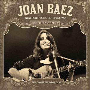 Baez Joan - Newport 1968  - Live Radio Broadcast - uusi CD