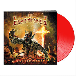 Bloodbound - Unholy Cross (Clear Red Vinyl) - uusi LP