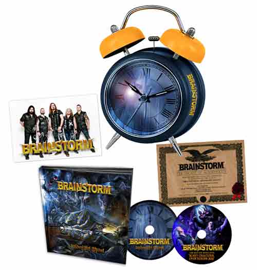 Brainstorm - Midnight Ghost (Box set incl CD Digibook) - uusi CD