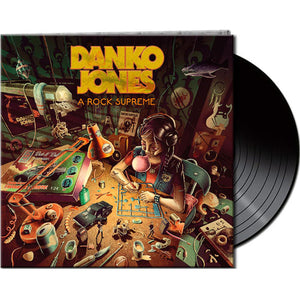 Danko Jones - A Rock Supreme (Black Vinyl) - uusi LP