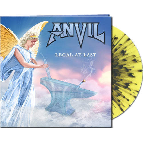 Anvil - Legal At Last (Yellow/Splatter Vinyl) Sweden Exclu - uusi LP