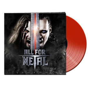 All For Metal - Legends (Red Vinyl LP) - uusi LP