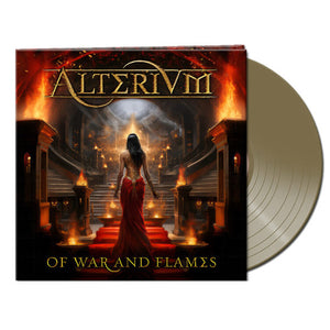 Alterium - Of War And Flames (Gold Vinyl LP) - uusi LP