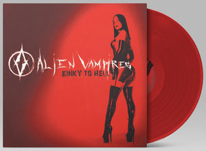 Alien Vampires - Kinky To Hell (Red Vinyl LP) - uusi LP