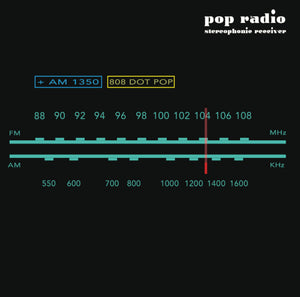 808 Dot Pop - AM1350 - uusi CD