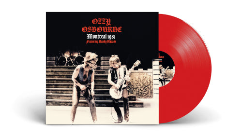 Ozzy Osbourne - Montreal 1981 (Red Vinyl LP) - uusi LP