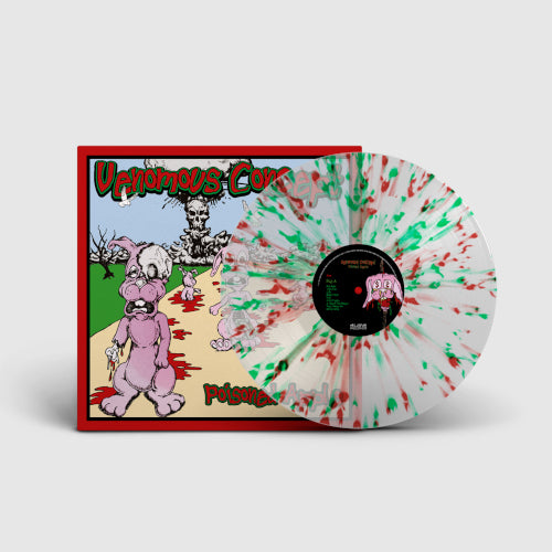 Venomous Concept - Poisoned Apple (Clear/Red/Green Splatter Vinyl LP) - uusi LP