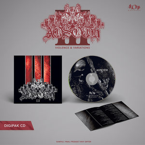 Aosoth - III - Violence & Variations (Digipack) - uusi CD