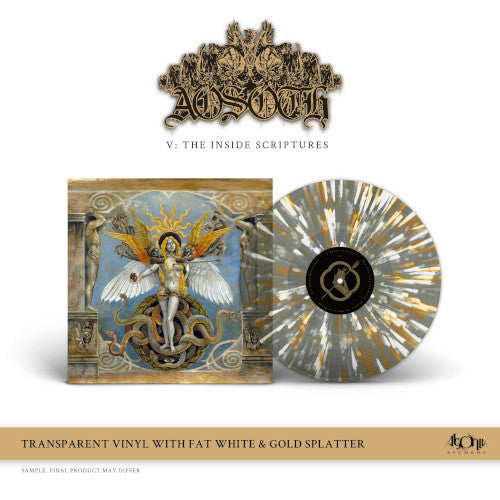 Aosoth - Inside Scriptures (Clear with Splatter Vinyl LP) - uusi LP