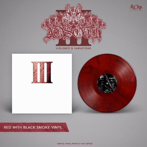 Aosoth - III - Violence & Variations (Red vinyl) - uusi LP