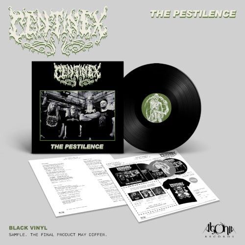 Centinex - Pestilence (Black Vinyl LP) - uusi LP