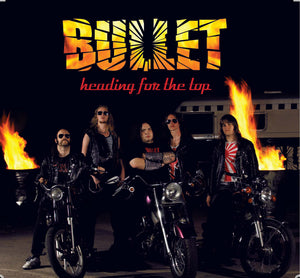 Bullet - Heading for the Top - Gatefold - uusi LP