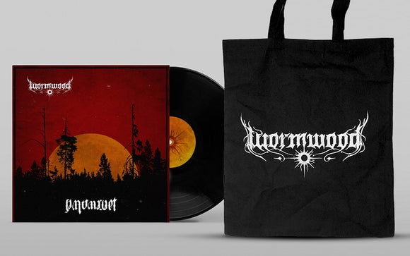 Wormwood - Nattarvet - GTF LP Black + Bag - uusi LP