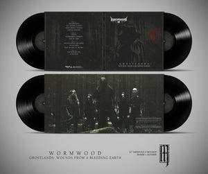 Wormwood - Ghostlands - Wounds From A Bleeding Earth - 2LP Bl - uusi LP