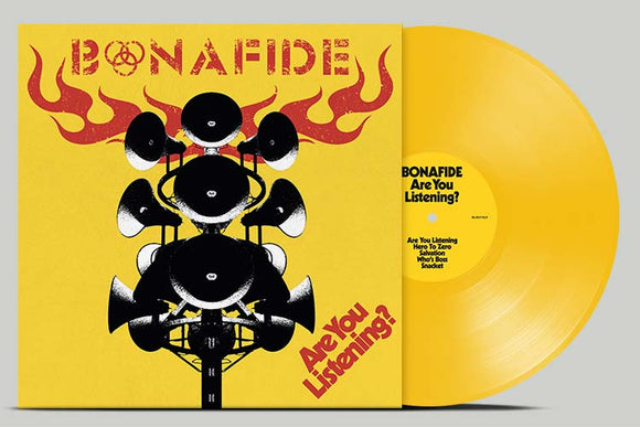 Bonafide - Are You Listening? (Yellow Vinyl) - uusi LP