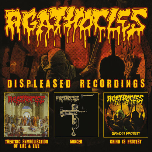 Agathocles - Displeased Recordings (3 CD Box) - uusi CD