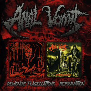 Anal Vomit - Demoniac Flagellations / Depravation (2 CD) - uusi CD