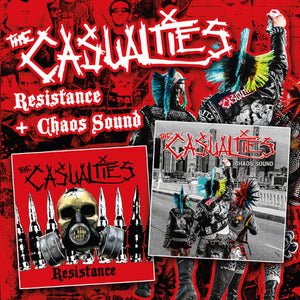 Casualties The - Resistance / Chaos Sound (2 CD) - uusi CD