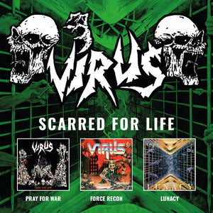 Virus - Scarred For Life (3 CD) - uusi CD