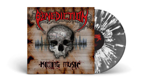 Benediction - Killing Music (Grey/White Splatter Vinyl LP) - uusi LP