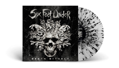 Six Feet Under - Death Rituals (Clear/Black Splatter Vinyl LP) - uusi LP