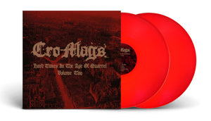 Cro-Mags - Hard Times In The Age Of Quarrel - Vol 2 (Red) - uusi LP