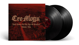 Cro-Mags - Hard Times In The Age Of Quarrel - Vol 2 (Black) - uusi LP