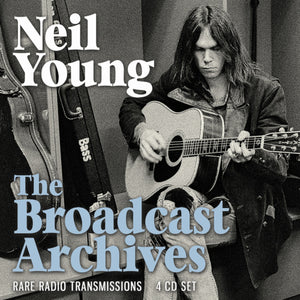 Young Neil - Broadcast Archives (4 CD) Live Broadcasts - uusi CD