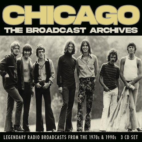 Chicago - Broadcast Archives (3 CD) - uusi CD