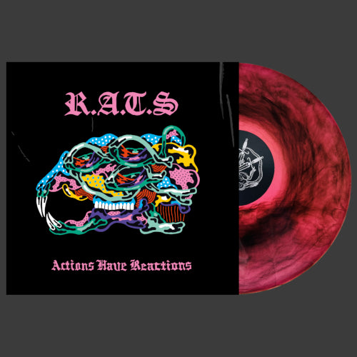 R.A.T.S - Actions Have Reactions (Swirl Vinyl LP) - uusi LP