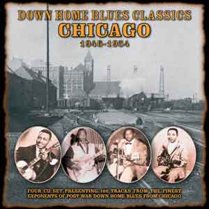 Various Artists - Chicago Blues (4 CD) 100 Classic original tracks - uusi CD