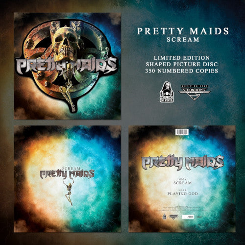 Pretty Maids - Scream (Pic Disc Shaped) - LP uusi