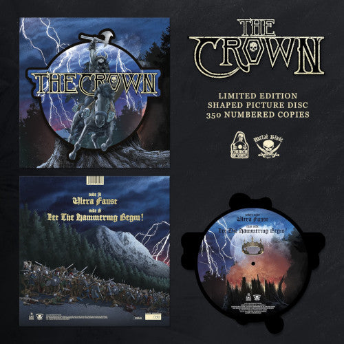 Crown The - Ultra Faust (Vinyl Picture Disc Shaped) - uusi LP