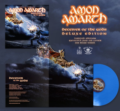 Amon Amarth - Deceiver Of The Gods (Blue Vinyl LP) - uusi LP