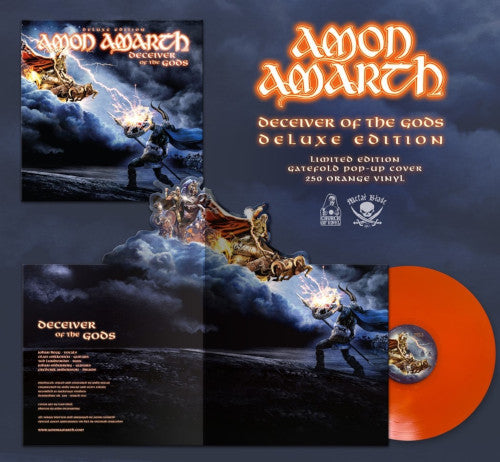 Amon Amarth - Deceiver Of The Gods (Orange Vinyl LP) - uusi LP