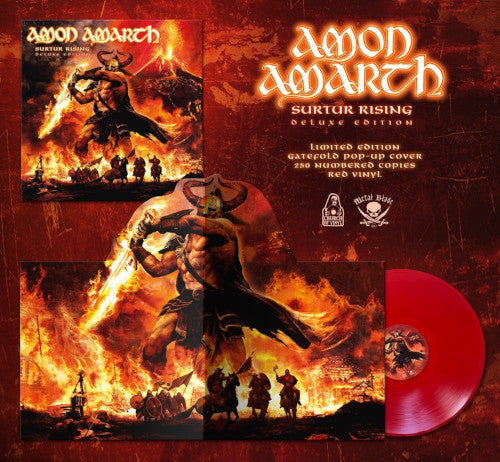 Amon Amarth - Surtur Rising (Red Vinyl LP) - uusi LP