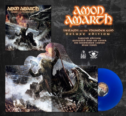 Amon Amarth - Twilight of the Thunder God (Blue Vinyl LP) - uusi LP