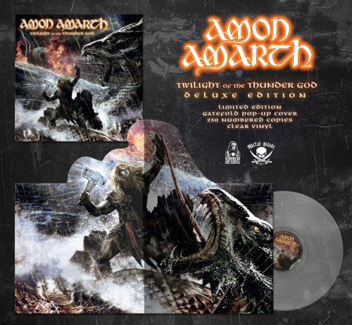 Amon Amarth - Twilight of the Thunder God (Clear Vinyl LP) - uusi LP