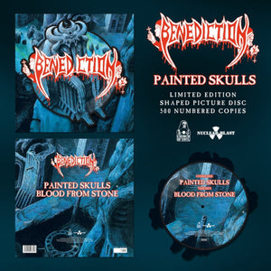 Benediction - Painted Skulls (Shaped Picture Vinyl) - uusi LP