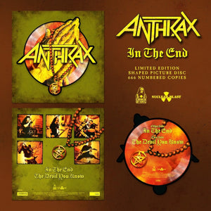 Anthrax - In The End (Shaped Picture disc Vinyl) - uusi LP