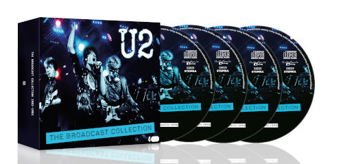 U2 - Broadcast Collection The 1982 - 1983 (4 CD Box) - uusi CD