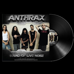 Anthrax - Sound of Live Noise (Black Vinyl LP) - uusi LP