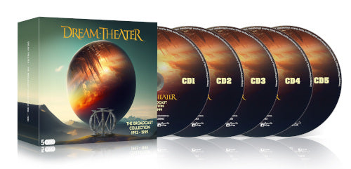 Dream Theater - Broadcast Collection The 1993 - 1999 (5 CD Box) - uusi CD