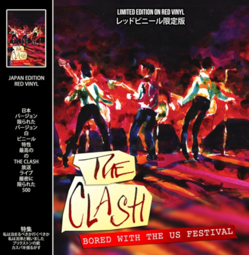 Clash The - Bored With The US Festival (Red Vinyl LP) - uusi LP